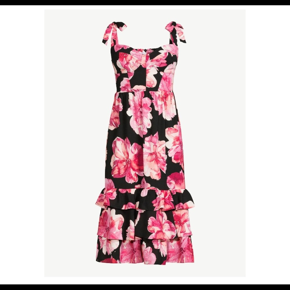 NWT Sofia jeans Sofia Vergara Bustier MIDI Sundress